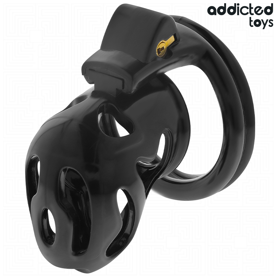 ADDICTED TOYS LOCKED - GABBIA PER PENE SIGILLATA CRYPT 8 CM – Gabbie per pene BDSM – foto 2