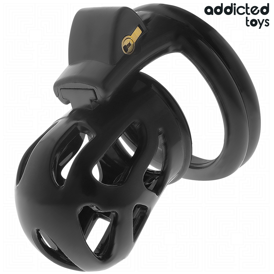 ADDICTED TOYS LOCKED - GABBIA PER PENE SILENZIOSA 7,5 CM – Gabbie per pene BDSM – foto 2