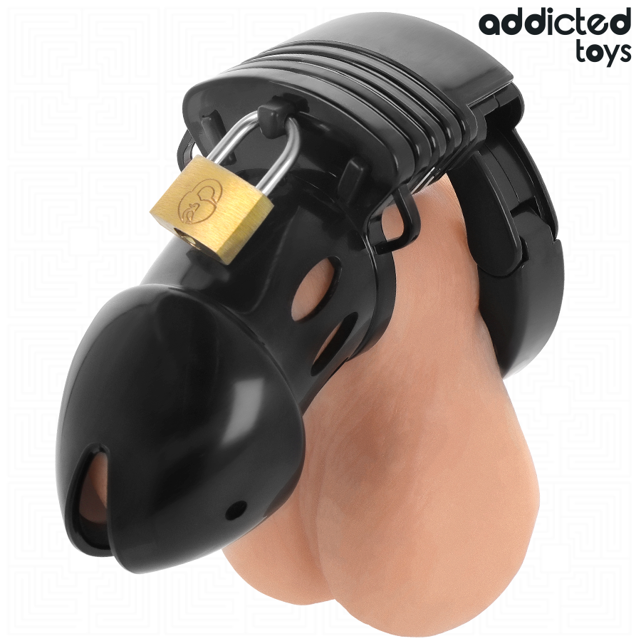 ADDICTED TOYS BLOCCATO - GABBIA PER PENE PROFONDA DI CASTITÀ 7,5 CM – Gabbie per pene BDSM – foto 3