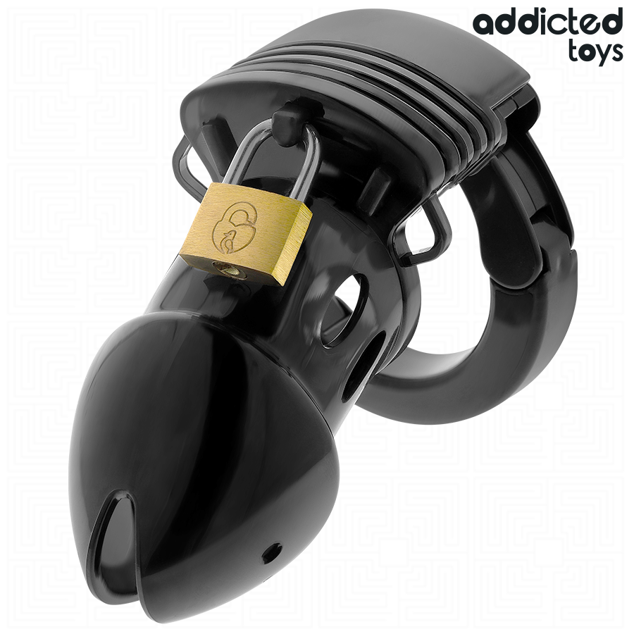 ADDICTED TOYS BLOCCATO - GABBIA PER PENE PROFONDA DI CASTITÀ 7,5 CM – Gabbie per pene BDSM – foto 2