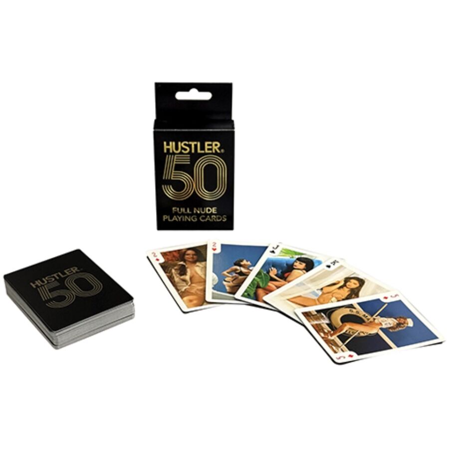 KHEPER GAMES - HUSTLER 50 CARTE DA GIOCO COMPLETAMENTE NUDE – Giochi di carte