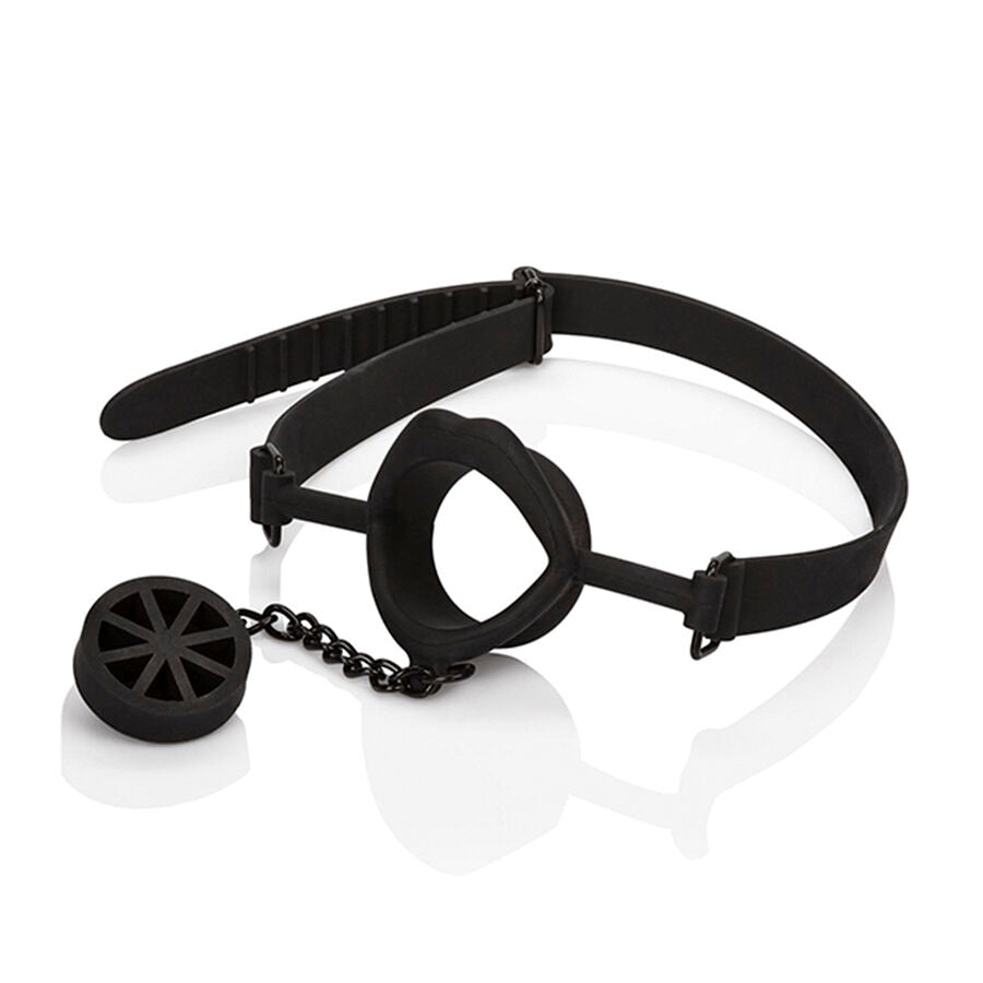 CALEXOTICS - SCANDAL BAFFO CON TAPPO IN SILICONE NERO – Mascelle