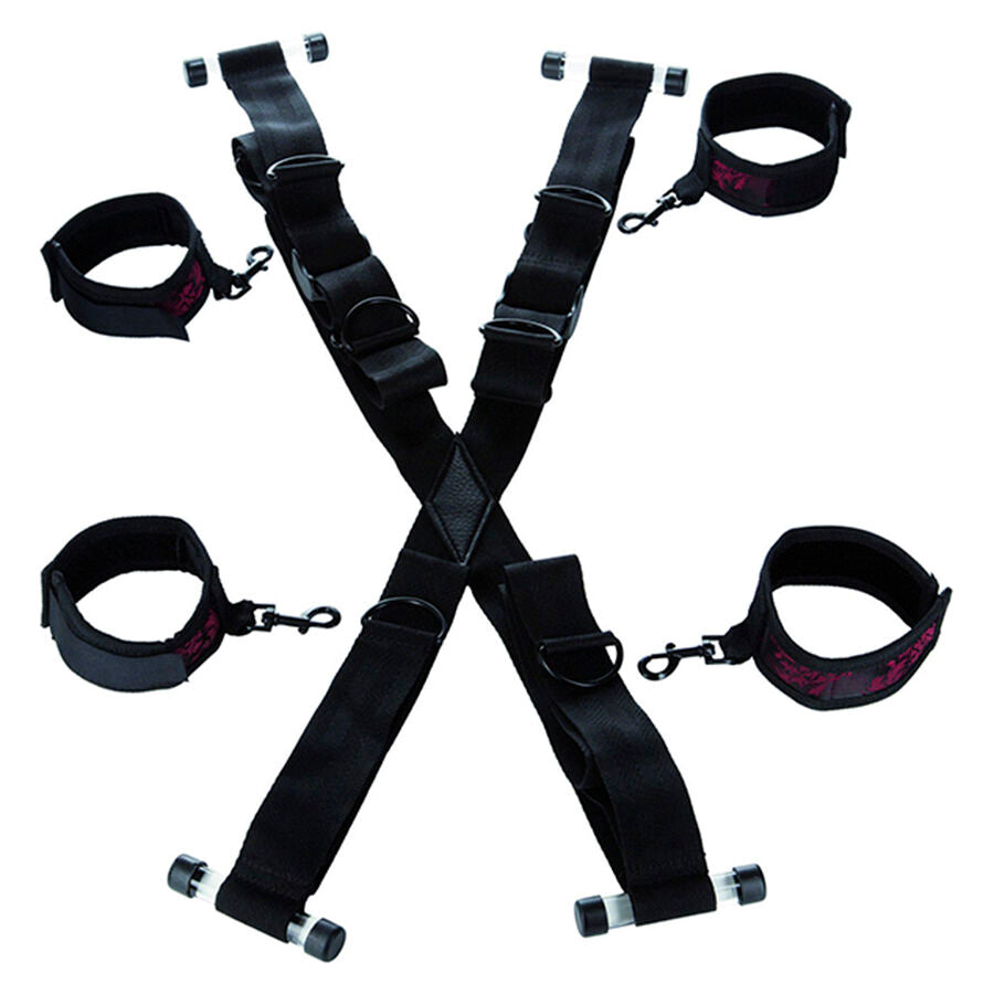 CALEXOTICS - SCANDAL MANETTE A FORMA DI CROCE PER PORTA – Sistemare le manette