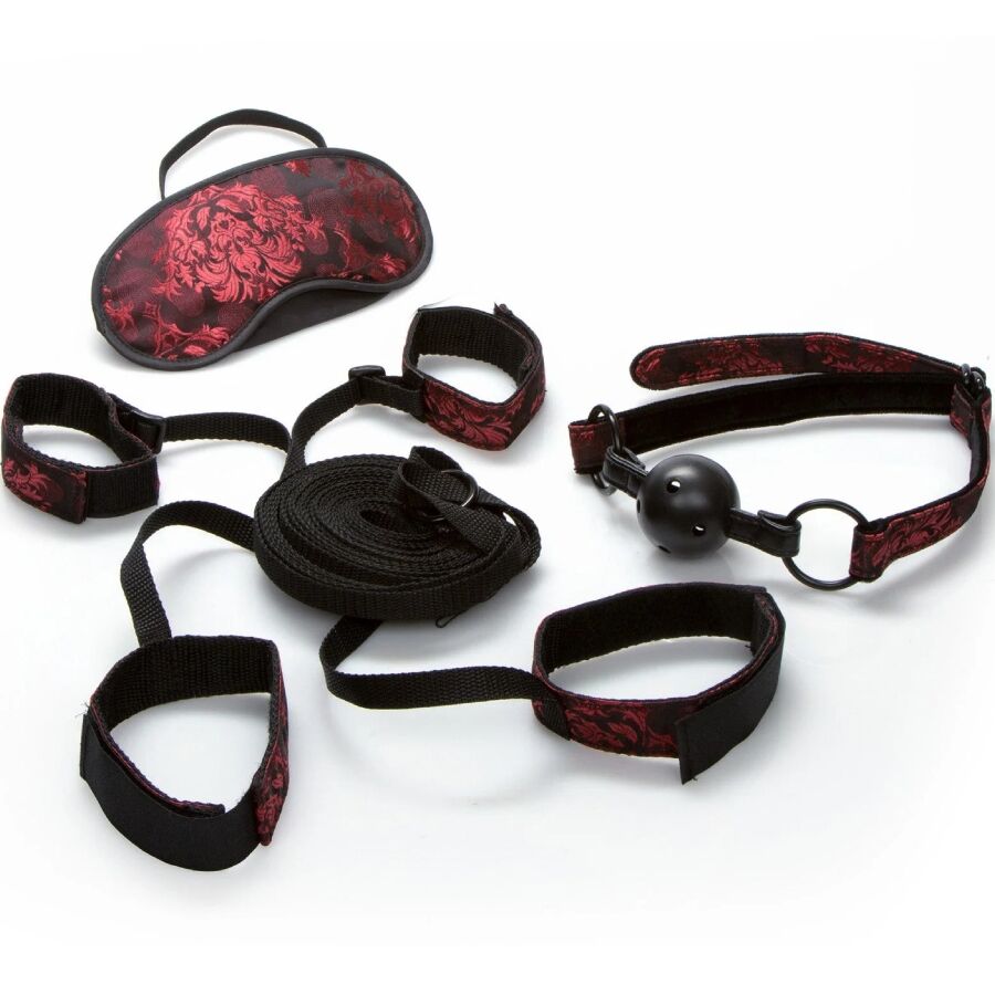 CALEXOTICS - SCANDAL KIT DI SUPPORTO PER LETTO – Set di schiavitù