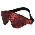 CALEXOTICS - SCANDAL MASCHERA OCCHI OPACA CON DETTAGLI ROSSI – Maschere intere