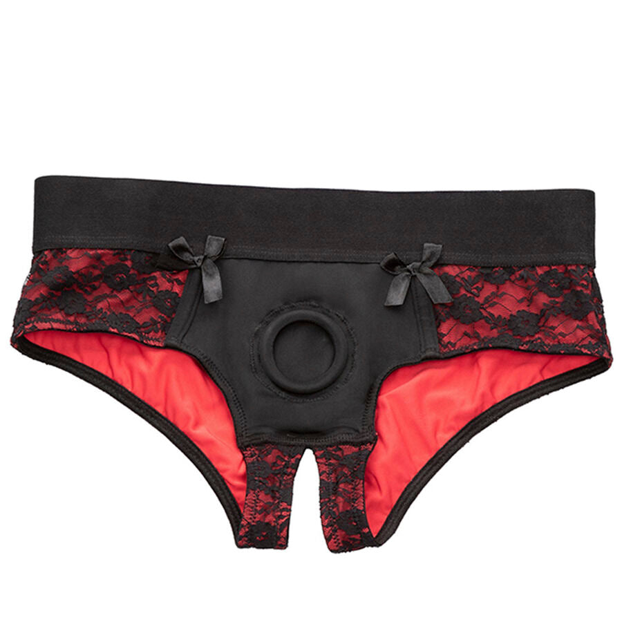 CALEXOTICS - SCANDALO SET DI SLIP SENZA CAVALLO CON DILDO TAGLIA L/XL – Moda BDSM – foto 2