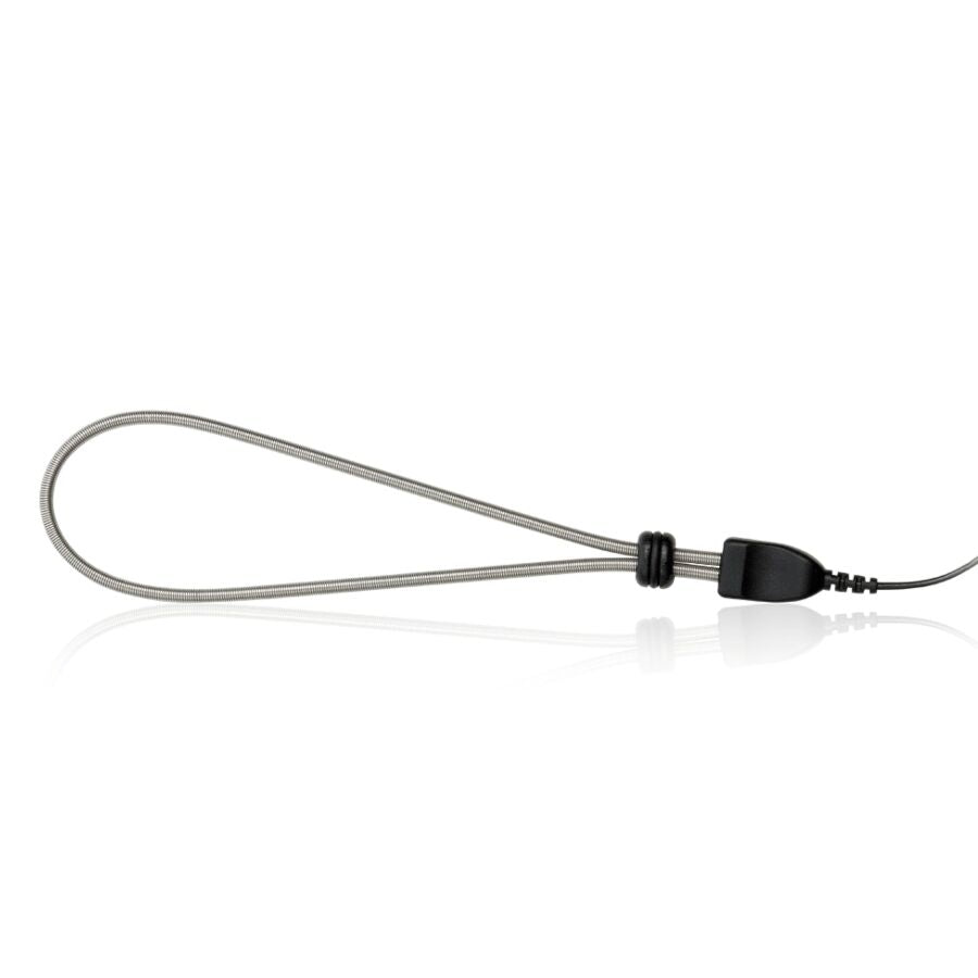 ELECTRASTIM - ANELLO SCROTALE REGOLABILE IN METALLO ELECTRALOOP – Elettrostimolazione BDSM – foto 2