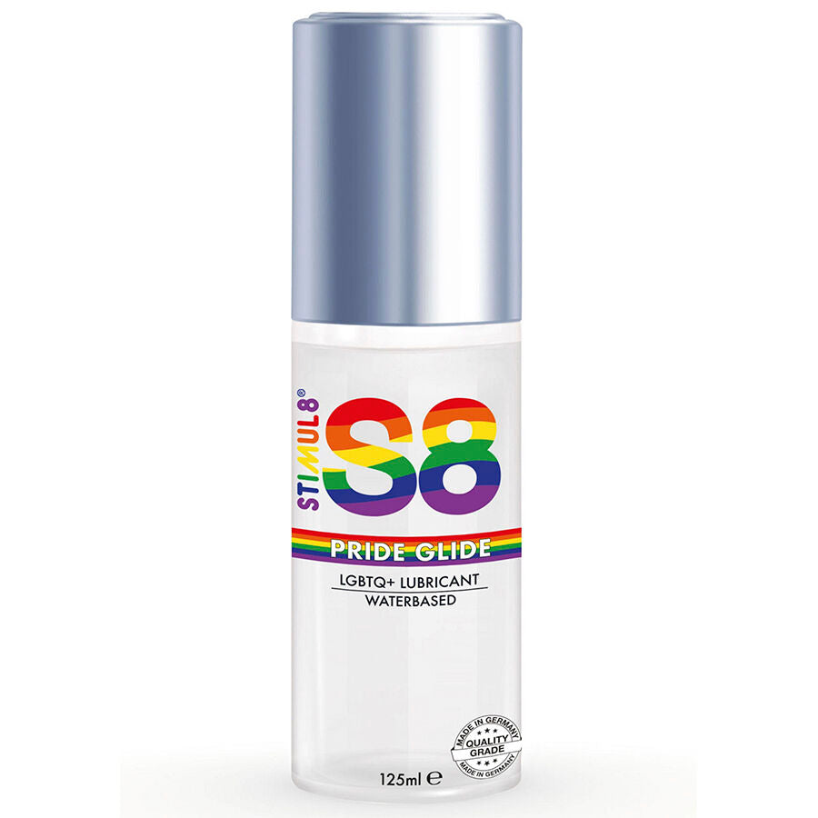 STIMUL8 - S8 GLIDE PRIDE LUBRIFICANTE 125 ML – A base d'acqua
