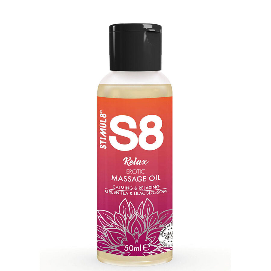 STIMUL8 - S8 OLIO PER MASSAGGIO CONFEZIONE 3 X 50 ML – Oli Aromatizzati – foto 4