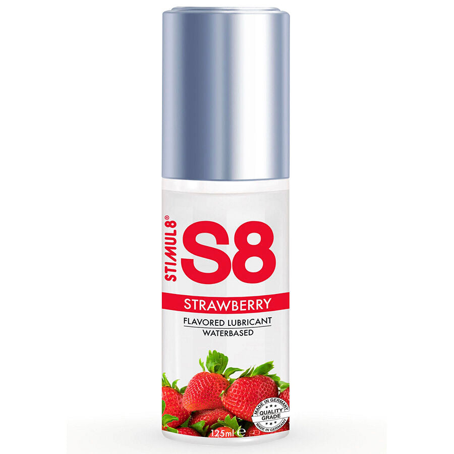 STIMUL8 - S8 LUBRIFICANTE ALLA FRAGOLA 125 ML – Con sapori deliziosi