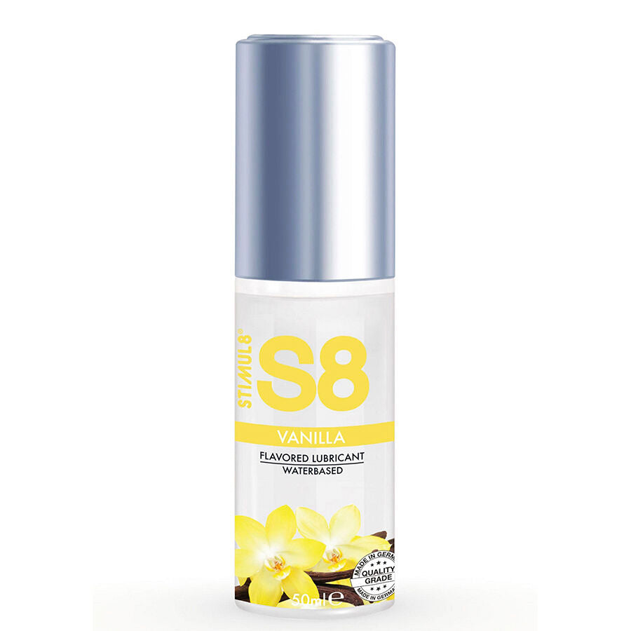 STIMUL8 - S8 LUBRIFICANTE ALLA VANIGLIA 125 ML – Con sapori deliziosi