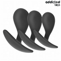 ADDICTED TOYS - SET DI 3 TAPPI ANALI MODELLO 3 – Tappi anali