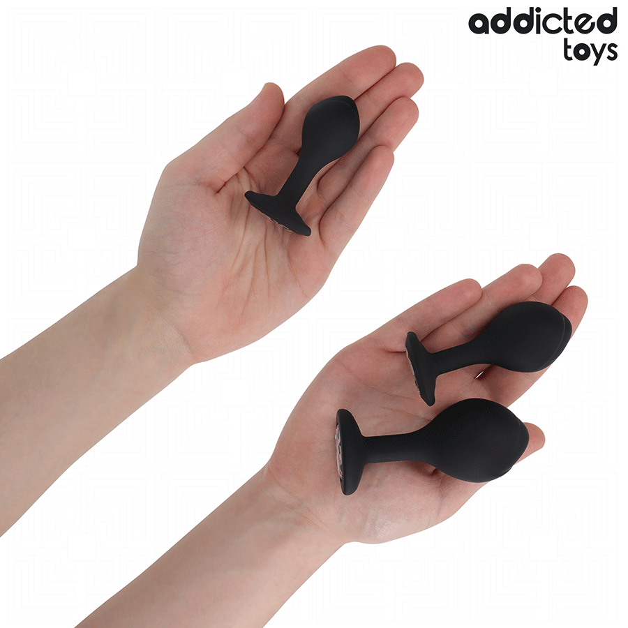 ADDICTED TOYS - SET DI 3 TAPPI ANALI CON GIOIELLO – Tappi anali – foto 5