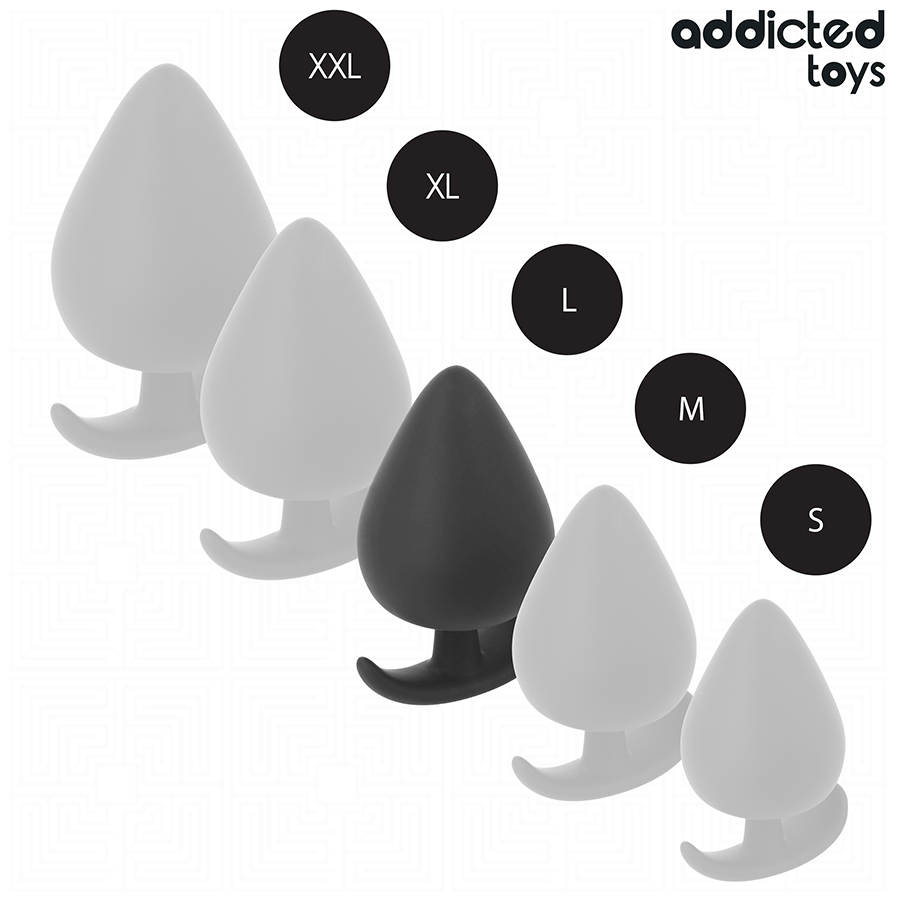 ADDICTED TOYS - TAPPO ANALE TAGLIA L 8 CM – Tappi anali – foto 5
