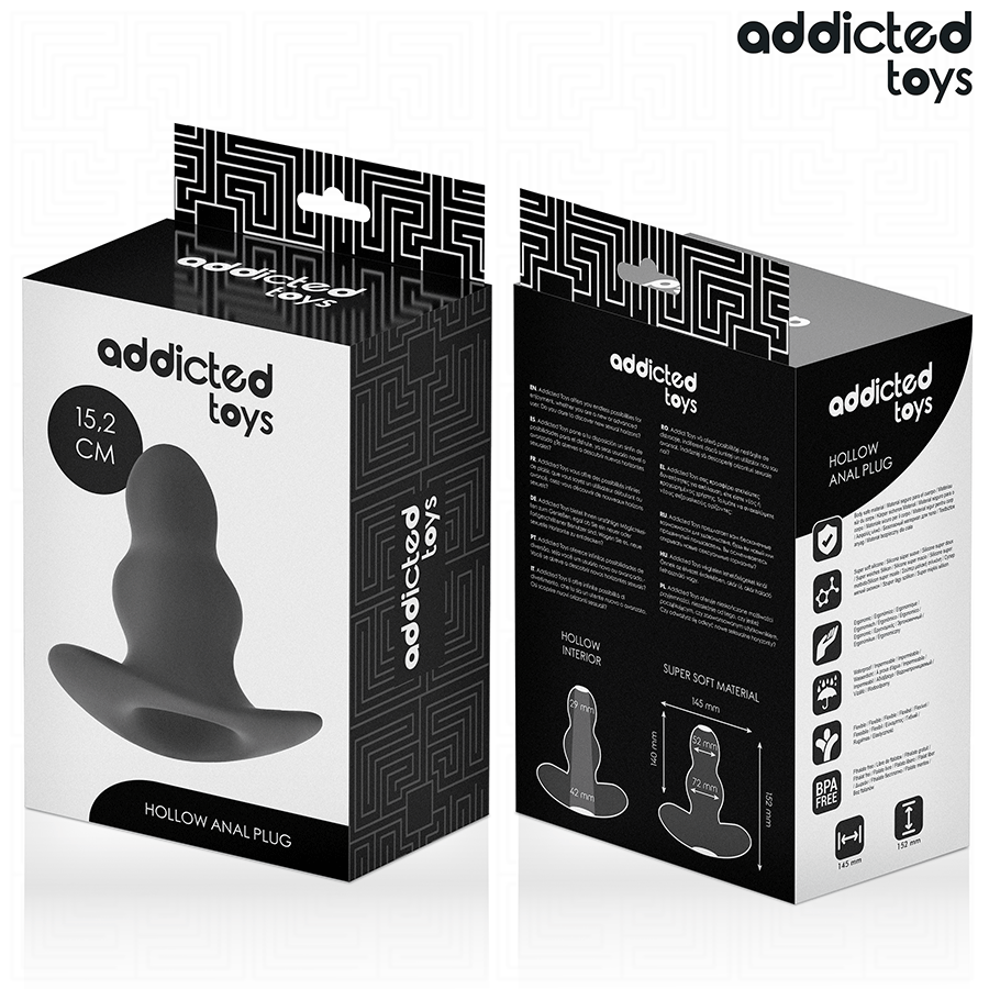 ADDICTED TOYS - TAPPO ANALE CAVO TAGLIA XXL 15,2 CM – Tappi anali – foto 7
