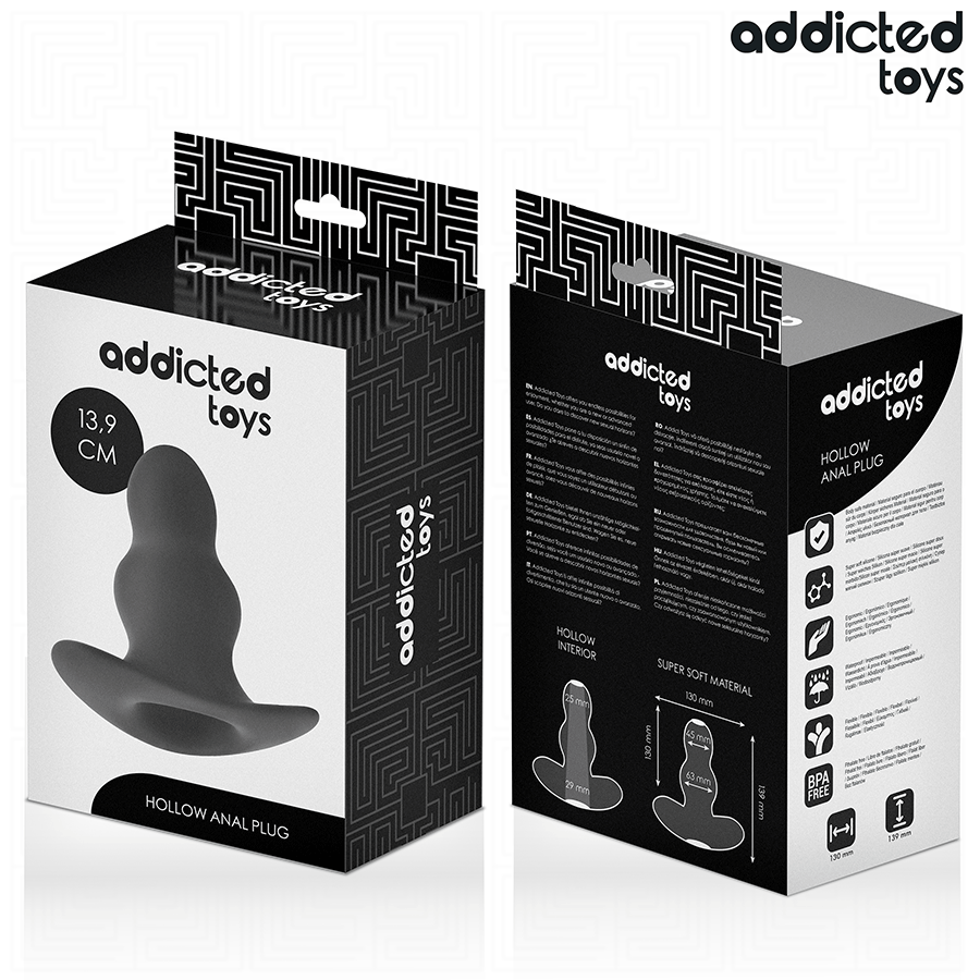 ADDICTED TOYS - TAPPO ANALE CAVO TAGLIA XL 13,9 CM – Tappi anali – foto 7