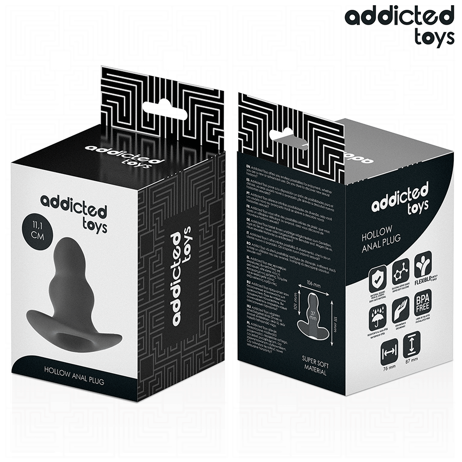 ADDICTED TOYS - TAPPO ANALE CAVO TAGLIA L 11,1 CM – Tappi anali – foto 7