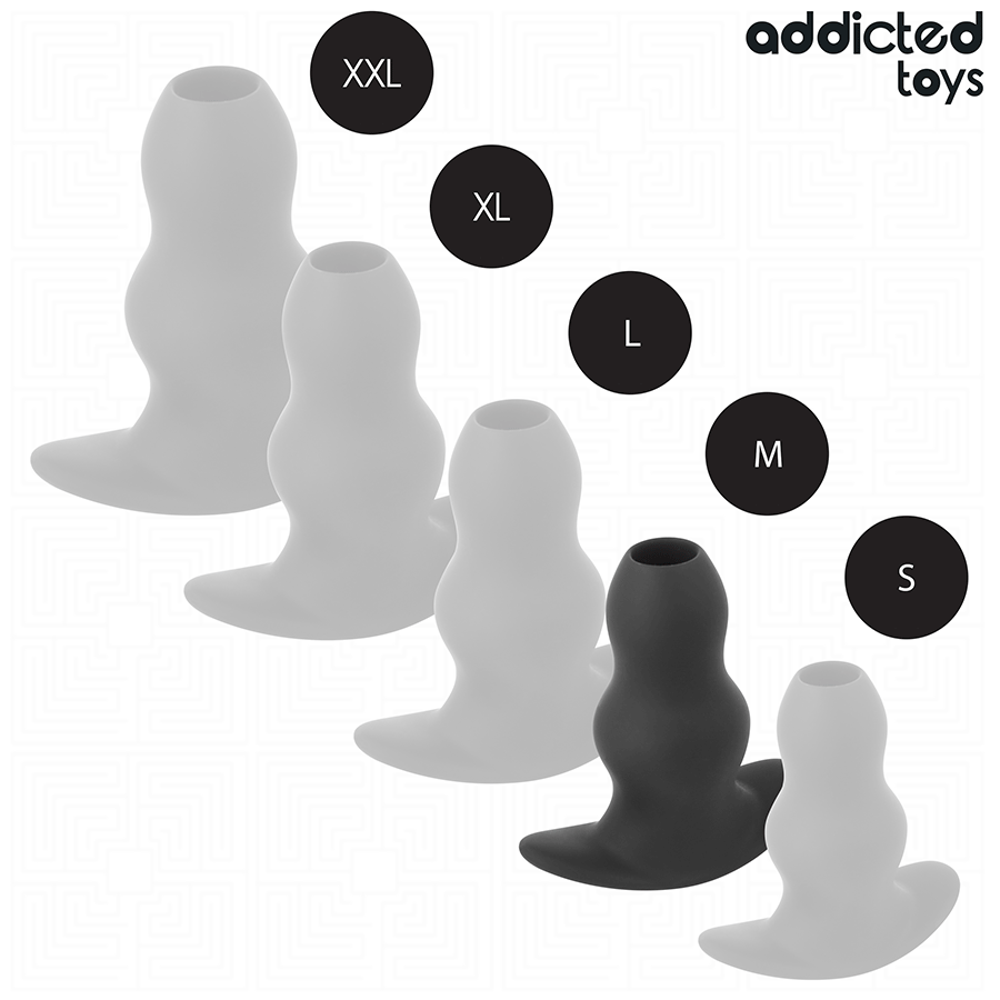 ADDICTED TOYS - TAPPO ANALE CAVO TAGLIA M 9,6 CM – Tappi anali – foto 5
