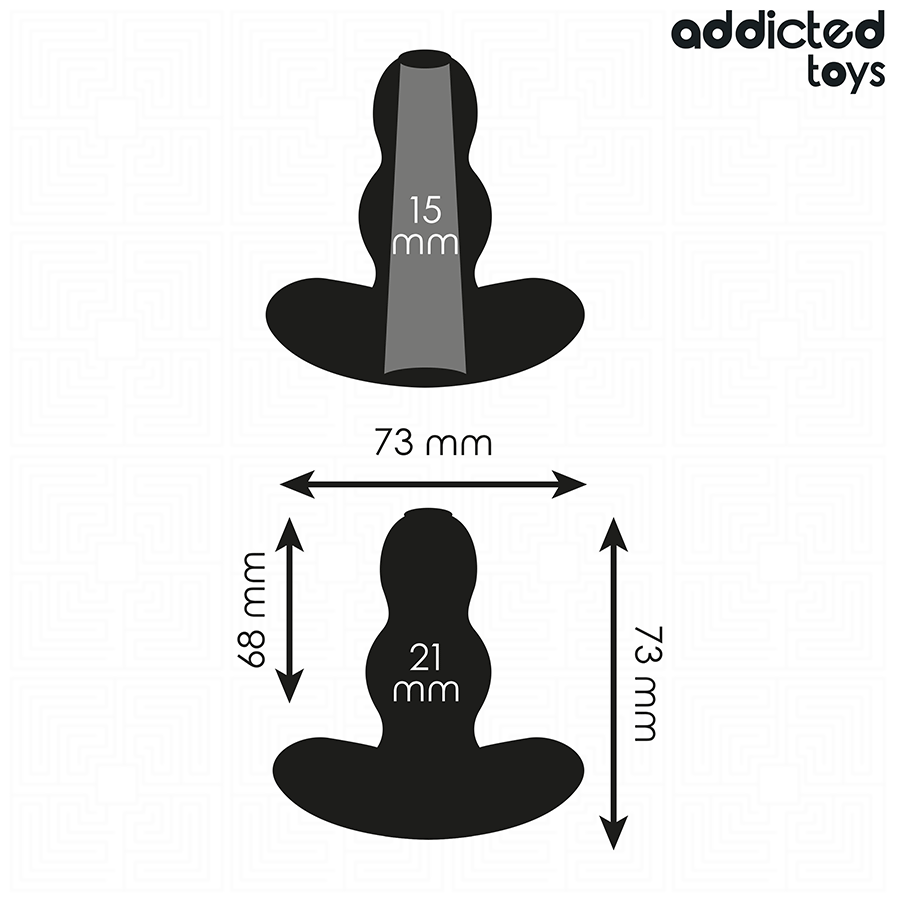 ADDICTED TOYS - TAPPO ANALE CAVO TAGLIA S 7,3 CM – Tappi anali – foto 4