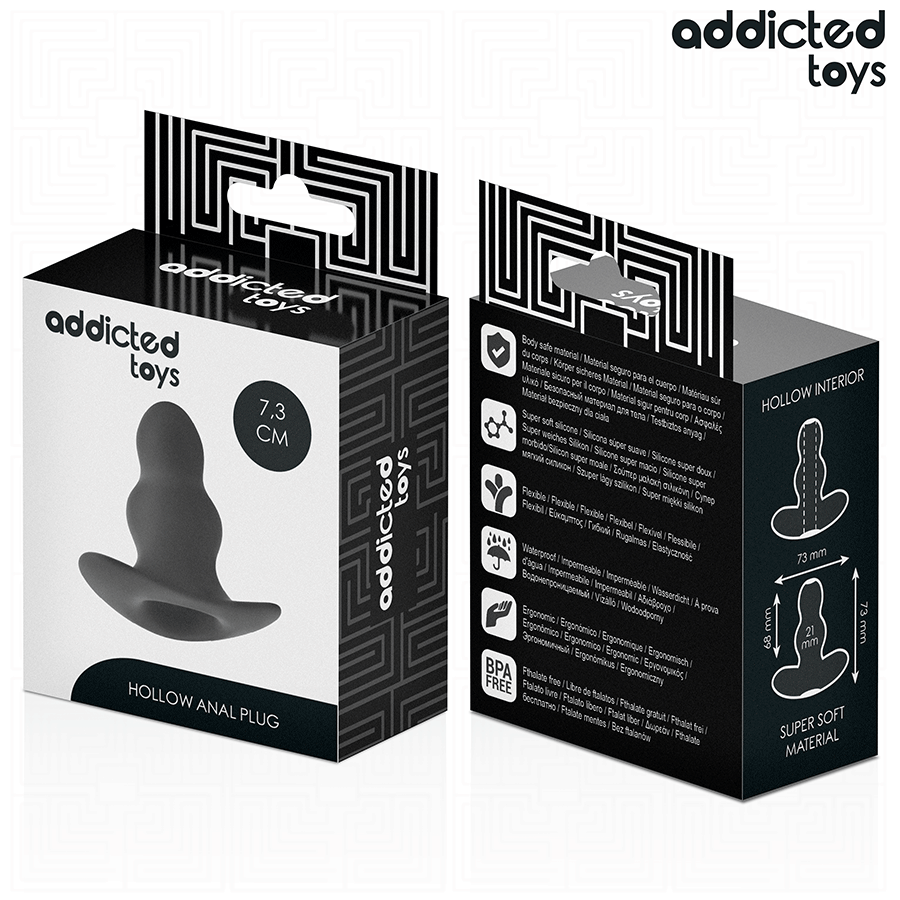 ADDICTED TOYS - TAPPO ANALE CAVO TAGLIA S 7,3 CM – Tappi anali – foto 7