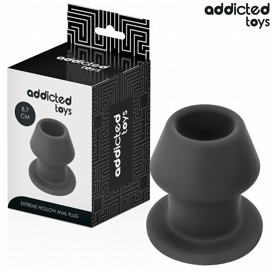 ADDICTED TOYS - EXTREME HOLLOW ANAL PLUG TAGLIA M 8,7 CM – Tappi anali