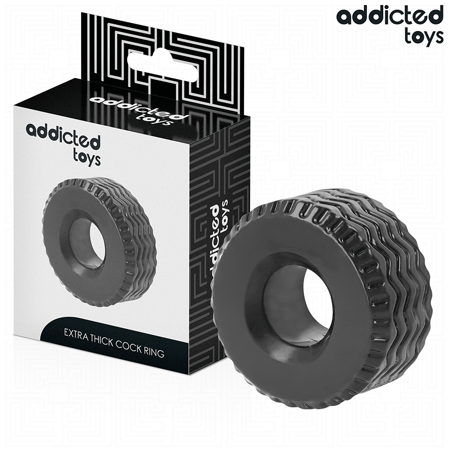 ADDICTED TOYS - ANELLO PER IL PENE EXTRA SPESSO – Cockring senza vibrazione – foto 2