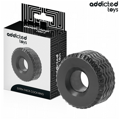 ADDICTED TOYS - ANELLO PER IL PENE EXTRA SPESSO – Cockring senza vibrazione – foto 2