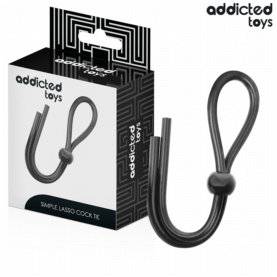 ADDICTED TOYS - CORDA IN SILICONE PER PENE A SINGOLO ANELLO – Cockring senza vibrazione – foto 2