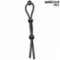 ADDICTED TOYS - CORDA IN SILICONE PER IL PENE A TRIPLO ANELLO – Cockring senza vibrazione