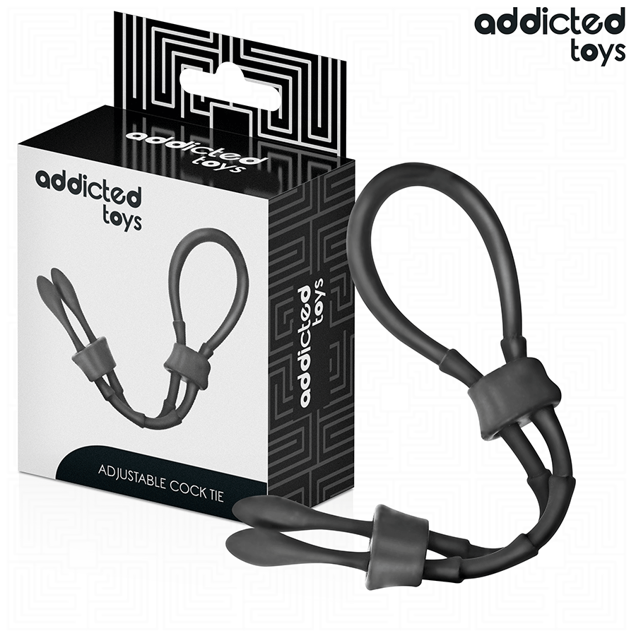ADDICTED TOYS - CORDA IN SILICONE REGOLABILE PER IL PENE – Cockring senza vibrazione – foto 2