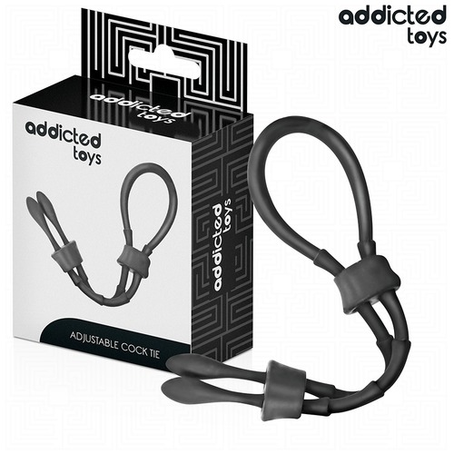 ADDICTED TOYS - CORDA IN SILICONE REGOLABILE PER IL PENE – Cockring senza vibrazione – foto 2
