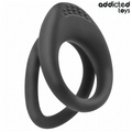ADDICTED TOYS - ANELLO PER PENE A DOPPIA TEXTURE – Cockring senza vibrazione