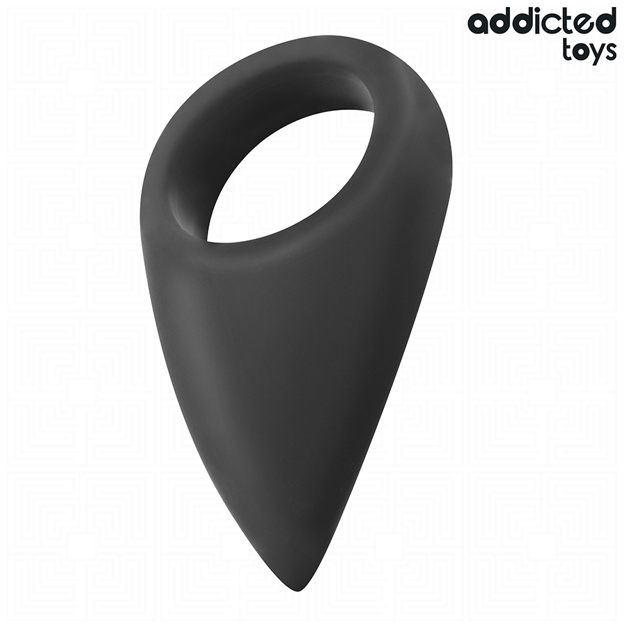 ADDICTED TOYS - ANELLO PER PENE A FORMA DI LACRIMA – Cockring senza vibrazione