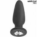 ADDICTED TOYS - PLUG ANALE CON GIOIELLO TAGLIA S 8,8 CM – Tappi anali