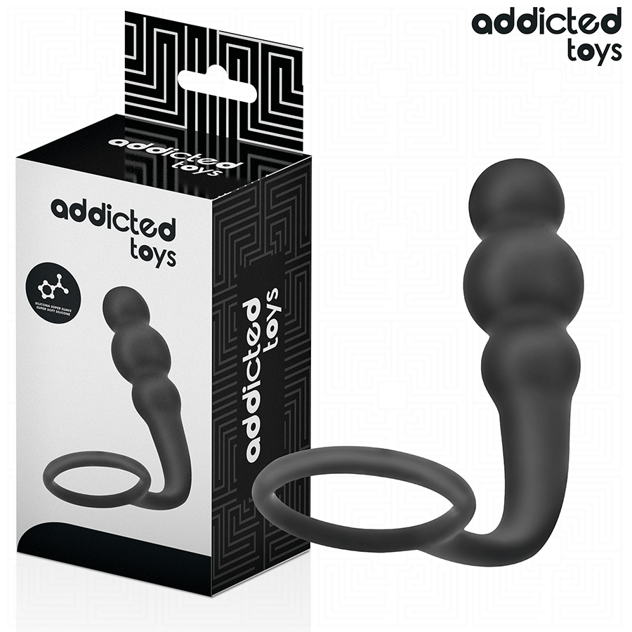 ADDICTED TOYS - PLUG ANALE CON ANELLO MODELLO 1 – Tappi anali – foto 2
