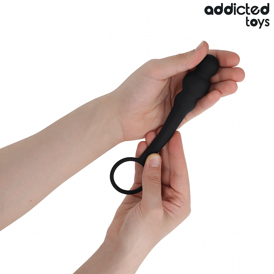ADDICTED TOYS - PLUG ANALE CON ANELLO MODELLO 1 – Tappi anali – foto 3