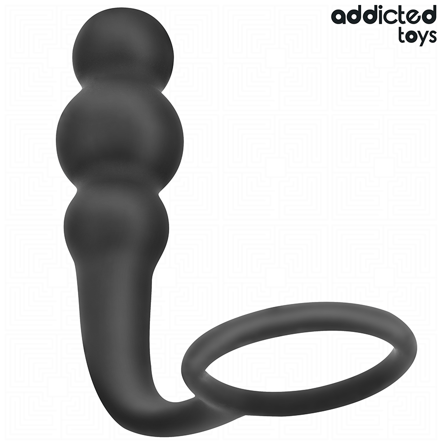 ADDICTED TOYS - PLUG ANALE CON ANELLO MODELLO 1 – Tappi anali
