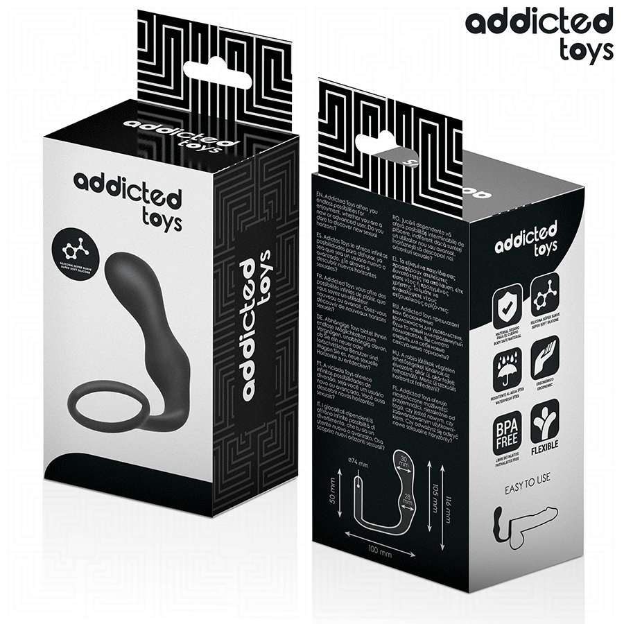 ADDICTED TOYS - PLUG ANALE CON ANELLO MODELLO 3 – Tappi anali – foto 6