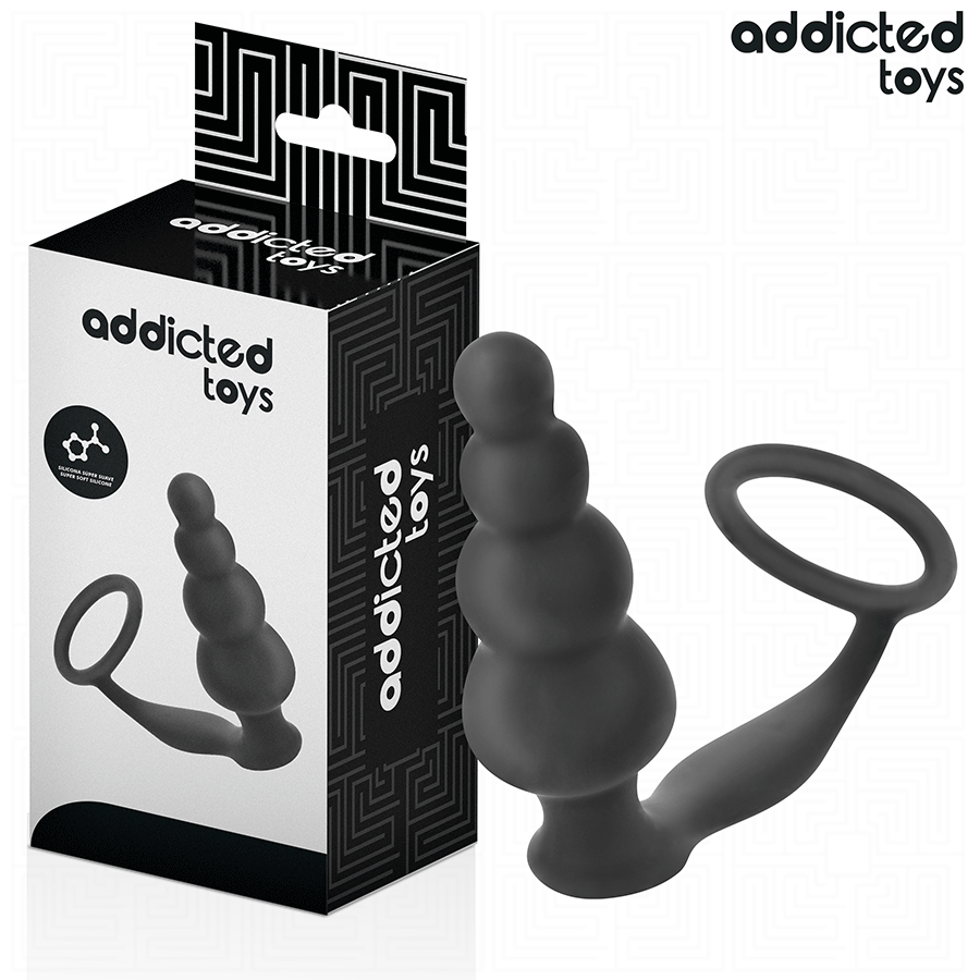 ADDICTED TOYS - PLUG ANALE CON ANELLO MODELLO 5 – Tappi anali – foto 2