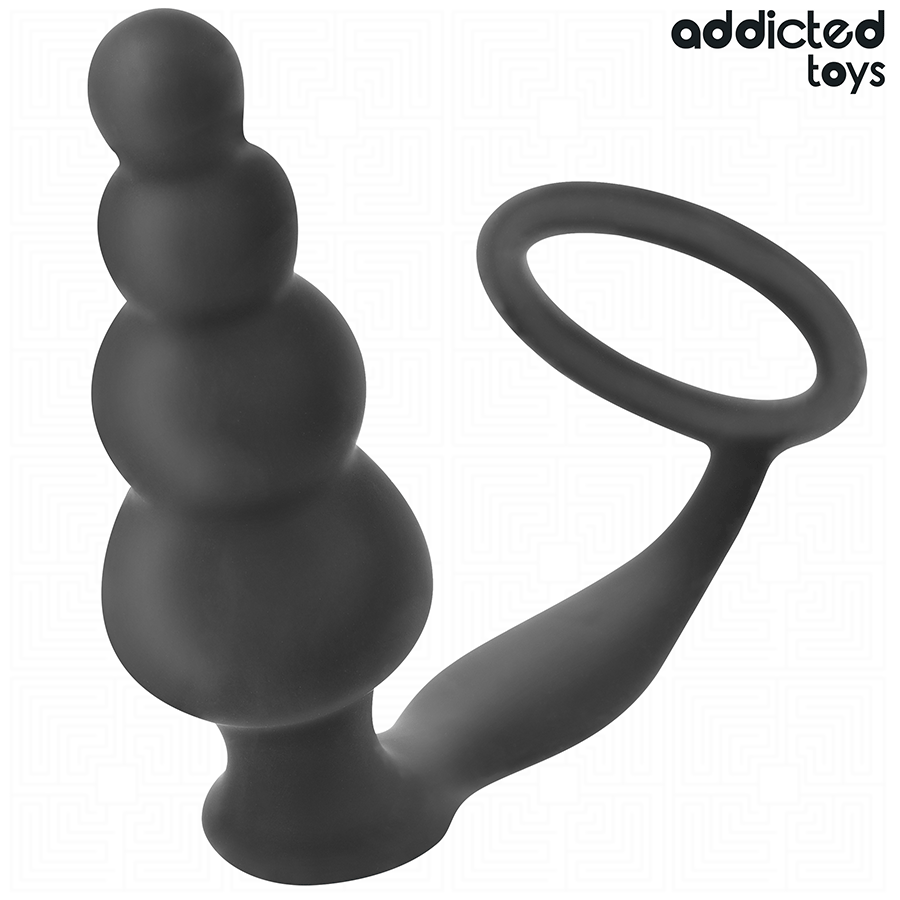 ADDICTED TOYS - PLUG ANALE CON ANELLO MODELLO 5 – Tappi anali