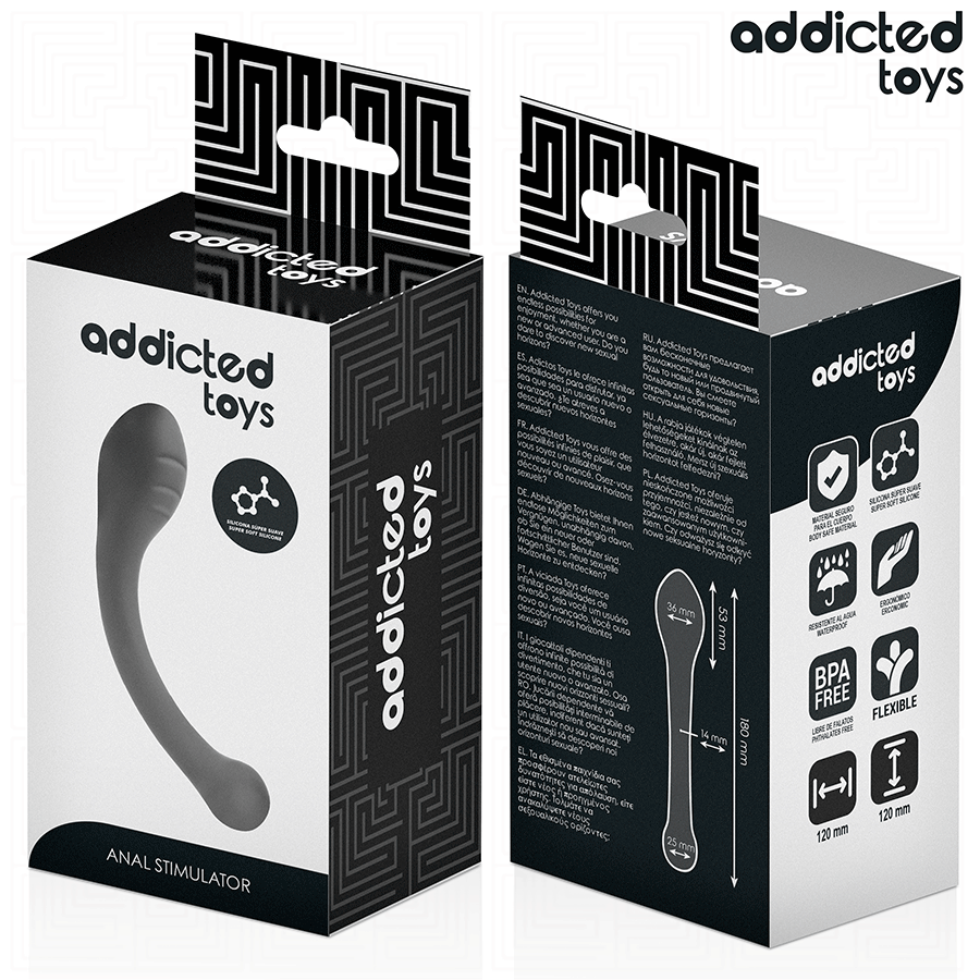 ADDICTED TOYS - STIMOLATORE ANALE 18 CM – Tappi anali – foto 6