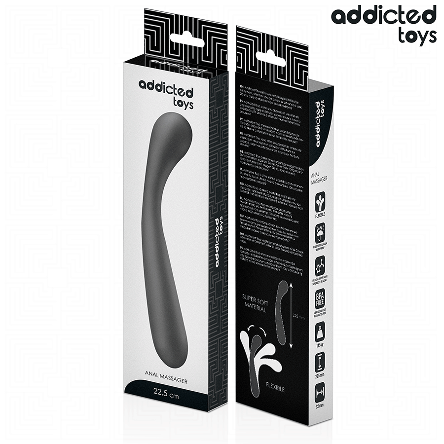 ADDICTED TOYS - MASSAGGIATORE ANALE 22,5 CM – Tappi anali – foto 6