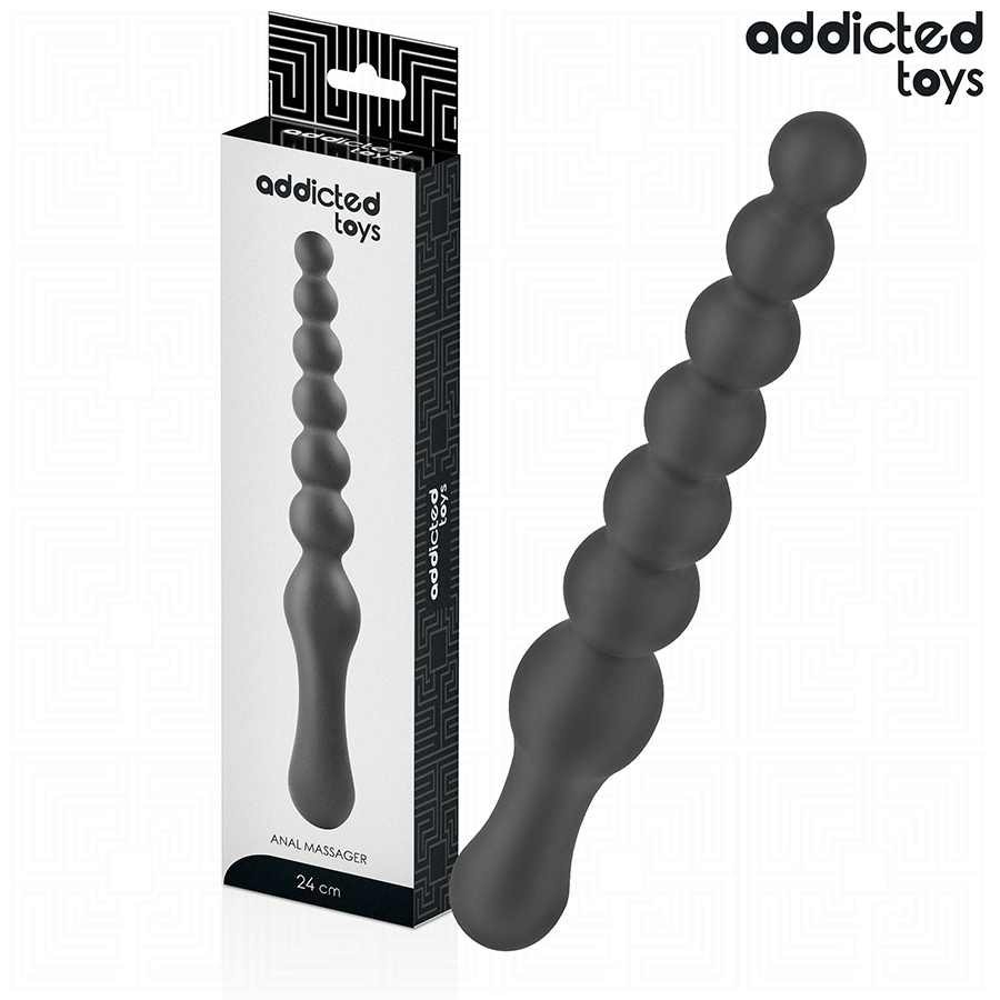 ADDICTED TOYS - MASSAGGIATORE ANALE 24 CM – Tappi anali – foto 2