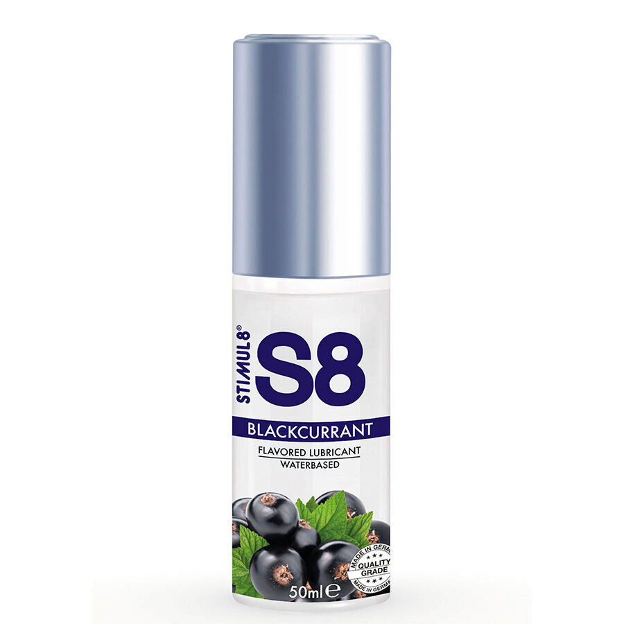 STIMUL8 - S8 LUBRIFICANTE AL RIBES NERO 50 ML – Con sapori deliziosi