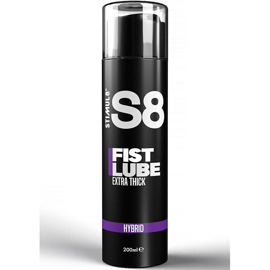 STIMUL8 - S8 LUBRIFICANTE PER MANOPOLE IBRIDE EXTRA SPESSE 200 ML – Silicone + Base Acqua