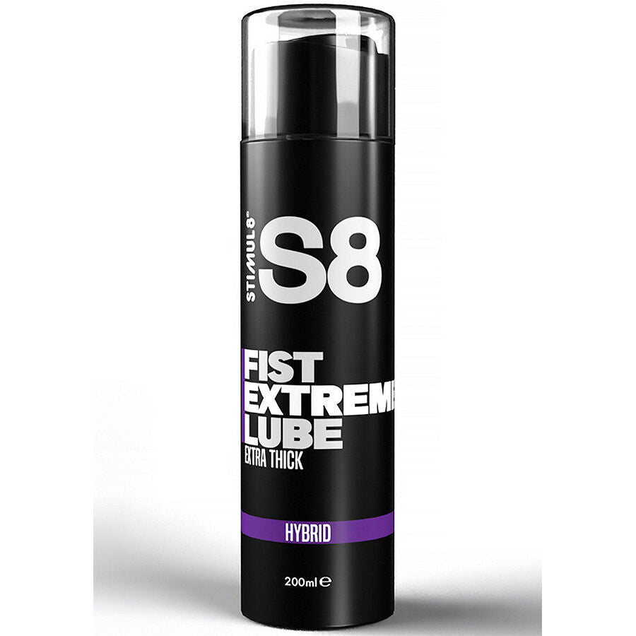 STIMUL8 - S8 EXTREME LUBRIFICANTE PER IMPUGNATURE IBRIDE EXTRA SPESSE 200 ML – Silicone + Base Acqua