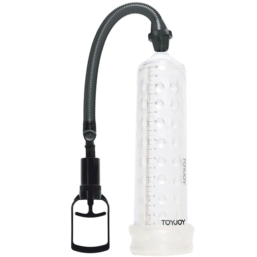 TOYJOY - POMPA PER MASSAGGI POTENTE CON MANICOTTO TRASPARENTE – Pompa per l'ingrandimento del pene