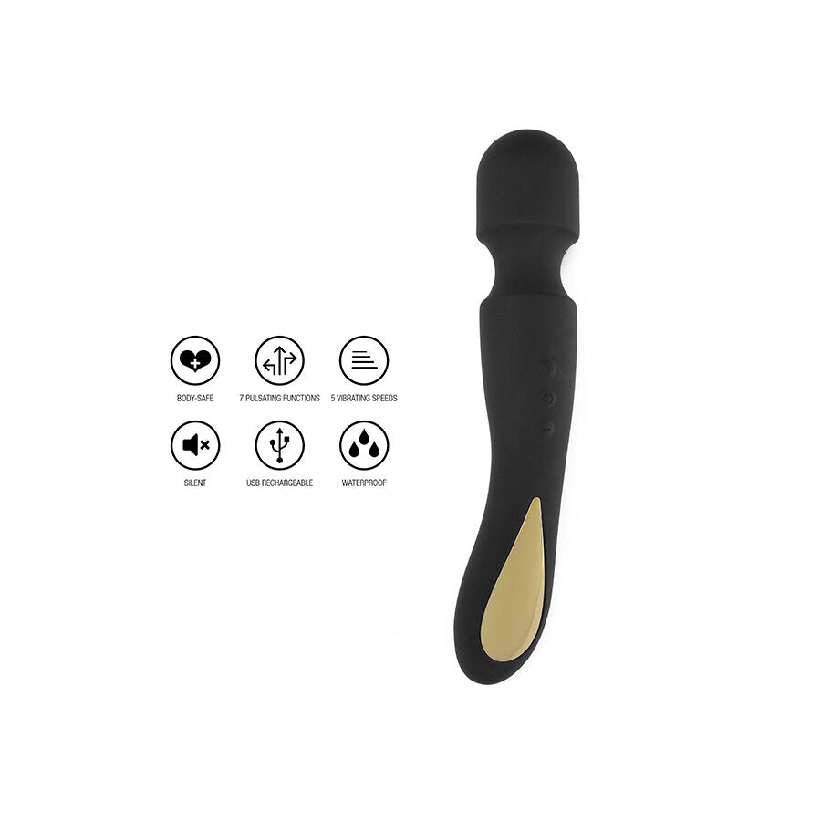 TOYJOY - BACCHETTA MASSAGGIATRICE ZENITH LIGHT NERA – Vibratore WAND – foto 2