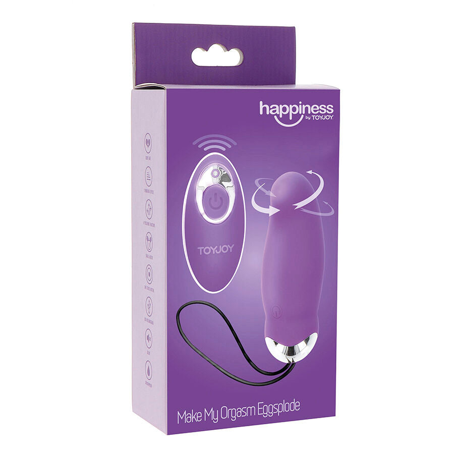 TOYJOY - FELICITÀ IL MIO ORGASMO EGGSPLODE VIBRATORE VIOLA TELECOMANDO – Telecomando – foto 7