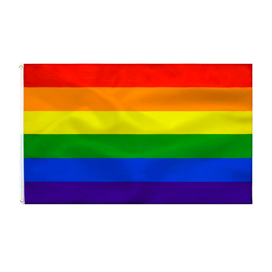 PRIDE - BANDIERA ARCOBALENO 90 X 150 CM – Accessori